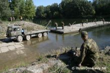 Cvienie slovenskch a eskch enistov na Vhu RIEKA 2018